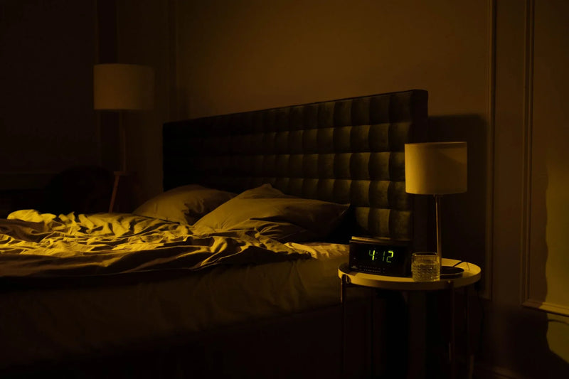 dormitorio de noche