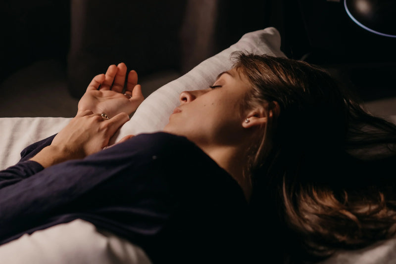 mujer durmiendo