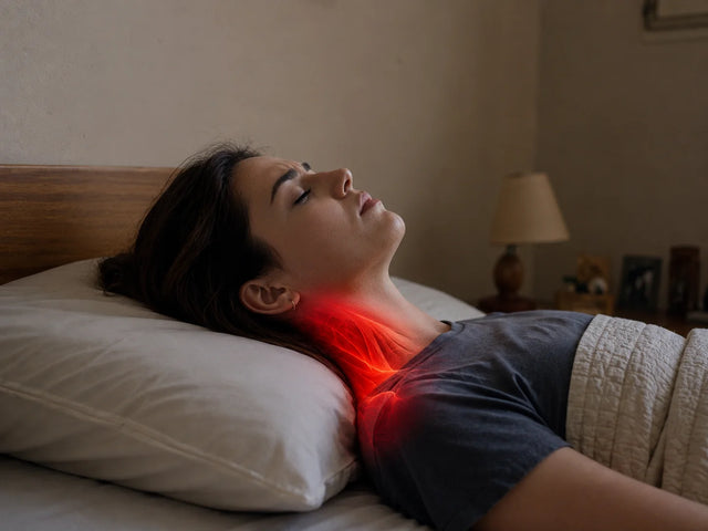 Almohada plana sin soporte cervical