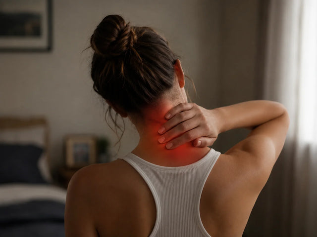 Tensión muscular cervical nocturna