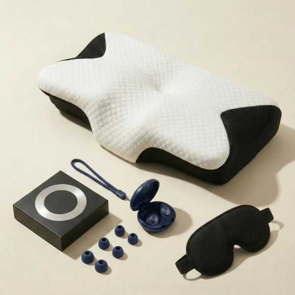 Almohada aster™ + antifaz + Tapones soundblock