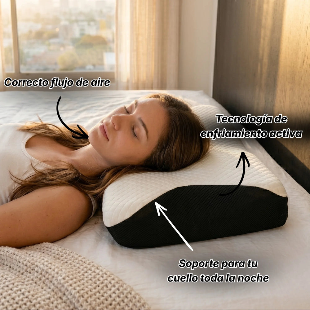 NOCTURA ASTER™ | Almohada ergonómica - Vista 4